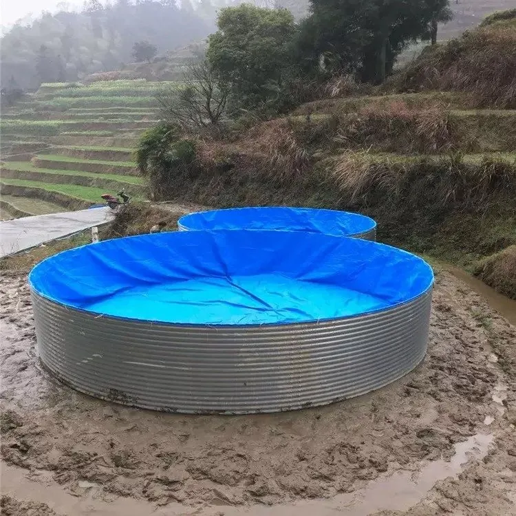 Galvanized sheet tank