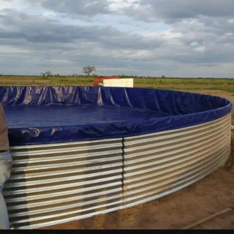 Galvanized sheet tank