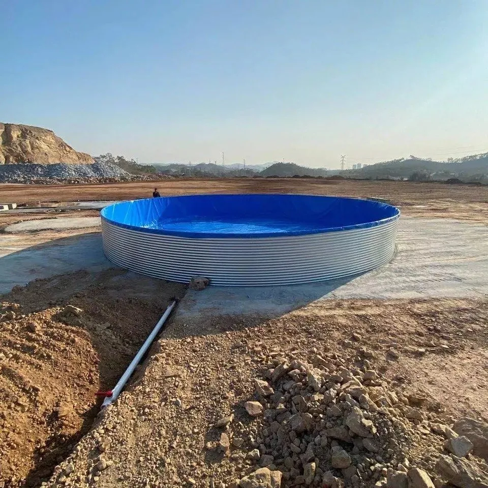 Galvanized sheet tank