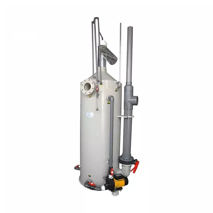 Protein skimmer foam fractionator for RAS aquaculture