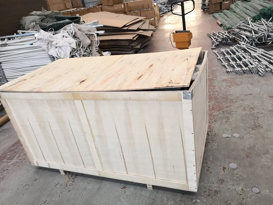 Pvc biofloc fish tank shipment