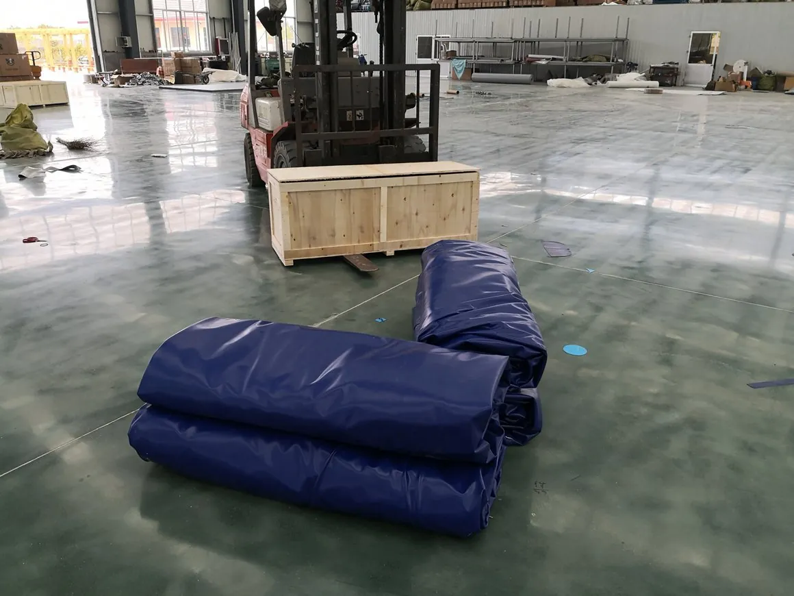 Pvc biofloc fish tank shipment